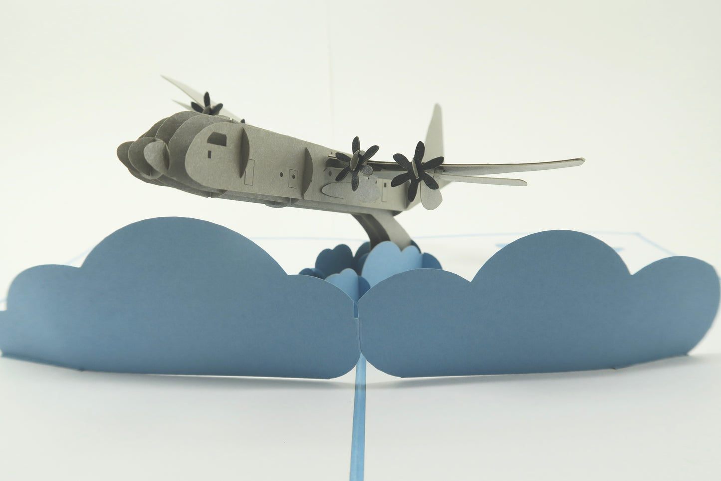 C130 Pop Up 3D Greeting Card