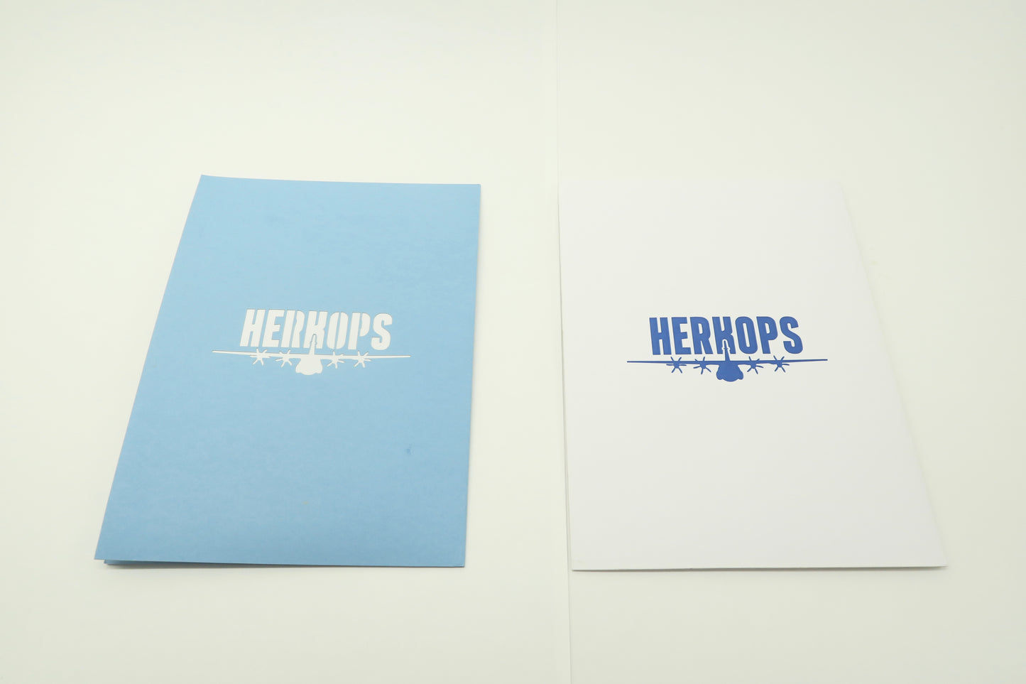 C130 Pop Up 3D Greeting Card