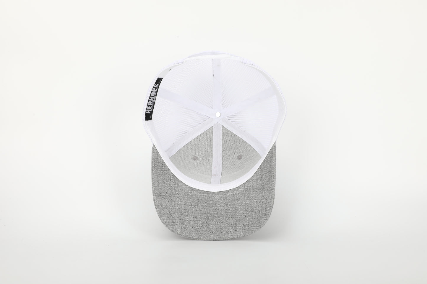 C130 Trucker Hat - 6 Panel Gray/White - Adult/Youth Sizes